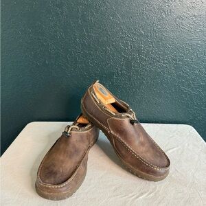 Sperry Top-Sider Brown Leather Slip-On Loafers with Comfort Sole